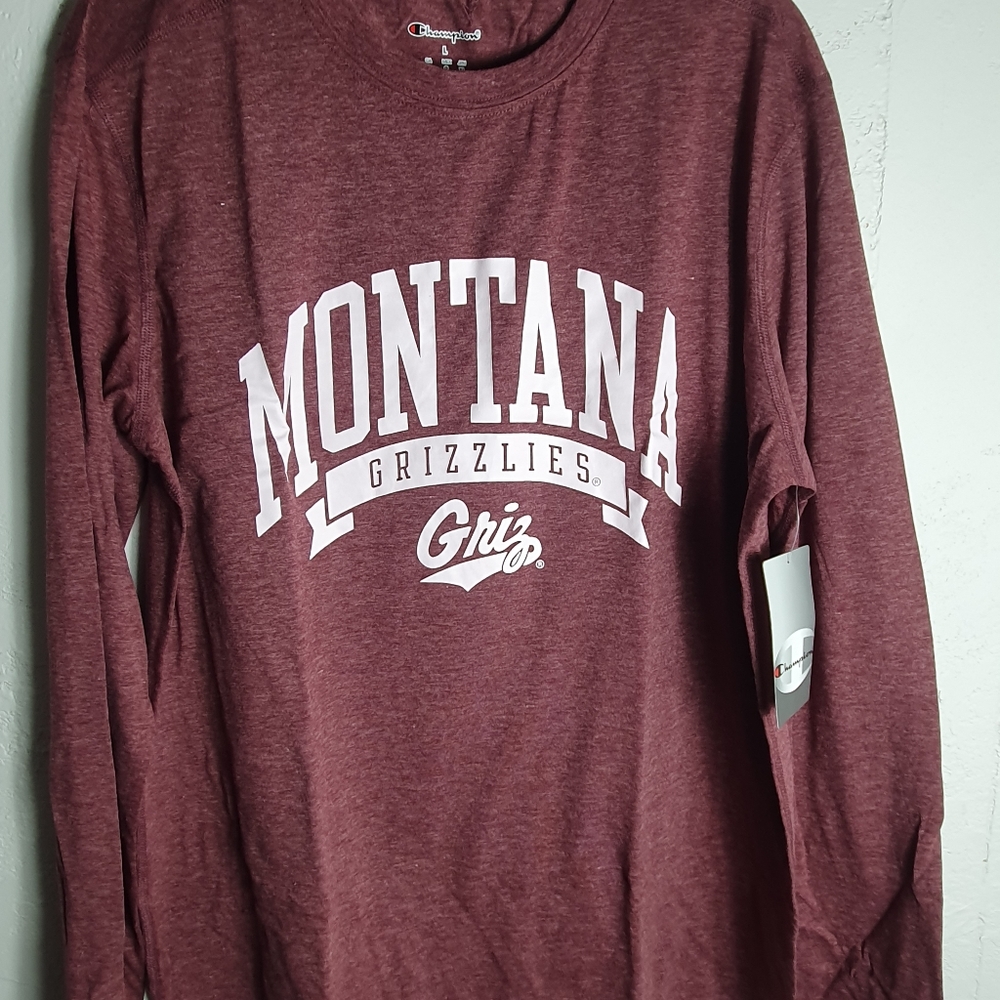 Montana Grizzlies Womens Champion Longsleeve Shirt